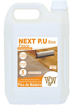 W&W Resina Next P.U Eco Piso de Madeira Fosco 5 Litros