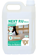 W&W Resina Next P.U Mono Acetinado para Madeira 5 Litros
