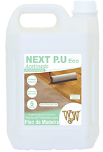 W&W Resina Next P.U Eco Piso de Madeira Acetinado 5 Litros